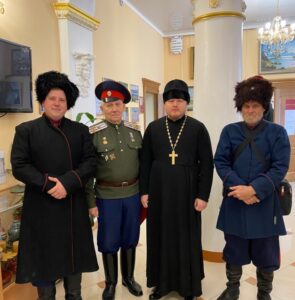 19 ноября 2022 г. Священник Сергий Мансуров благословил проведение фестиваля казачьей культуры